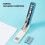 Ergonomic Long Arm Stapler, 360-Degree Rotatable Binding Tool, Durable Construction, Multi-Functional Design, Blue 2