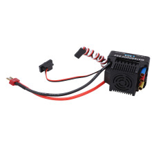 Schwarz 60A Brushless ESC für 1/10 RC Auto Wasserdicht T-Stecker Kompakt und Effizient