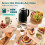 Homcom (Black) HOMCOM 1.7L 3000W Kettle and 2 Slice Toaster with Keep Warm Memory Function 3