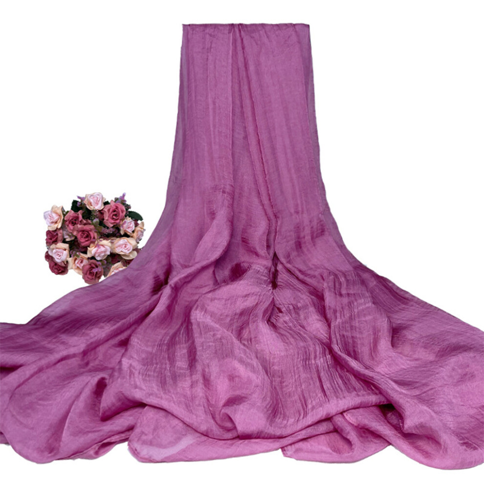 (purple) Soft And Comfortable Lightweight Chiffon Shawl For Any Occasion Wide-image-OPC-PK5BJN2-NEW