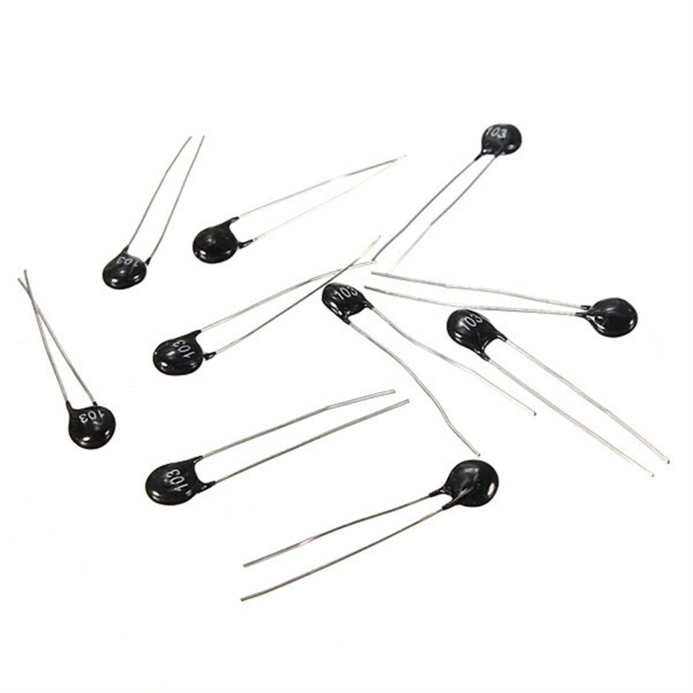 NTC MF52-103 Thermistor 10K Ohm 3435K 1% Accuracy 10 Pcs Thermal Sensor for Temperature Measurement-image-OPC-PK5BK2Y-NEW