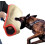 Dog Bite Sleeve Training Arm Protector Twill Hemp Thickened Sleeve for German Shepherds Open Arm Bite Target Training 1