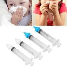 4 Stück Silikon-Nasen- und Ohr-Desinfektionsset, 10 ml Baby-Reinigungskit