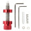 Plunger avvitabile per arco in alluminio rosso 43g 2