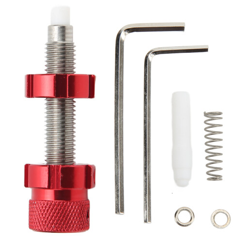Plunger avvitabile per arco in alluminio rosso 43g 1