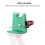 Plunger avvitabile per arco in alluminio rosso 43g 8