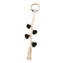 Training Dog Bell - Woven Hanging Rope for Easy House Training - Style B, Durable Material, Adjustable Length