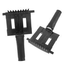 Anti-Itch Grooming Brush for Cows and Horses, Metal Cleaning Comb, Dual-Sided Pet Grooming Tool, Livestock Hair Removal Brush