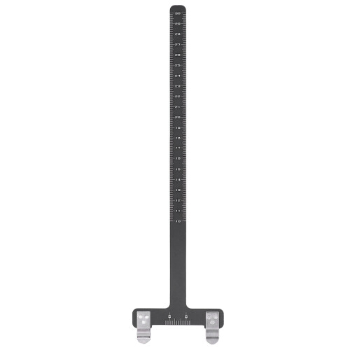 Edelstahl T-Form Seilmessgerät für Compound- und Recurve-Bögen 1