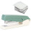 Heavy-duty Binder Bookbinding Binder Ergonomic Teaching Material for Homework Classroom Green A4 Size 5