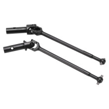 2 Stück Stahl-Universal-Antriebswellen für 1/7 DBX-07 RC Auto, Schwarz
