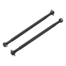 2 Stück Stahl-Hinterachsantriebsstab Dogbone für 1/7 DBX-07 RC Auto, Schwarz