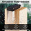 Solar Decking Lights Outdoor Waterproof, Warm White/colour Changing Solar Step Lights, Mounting Type 3