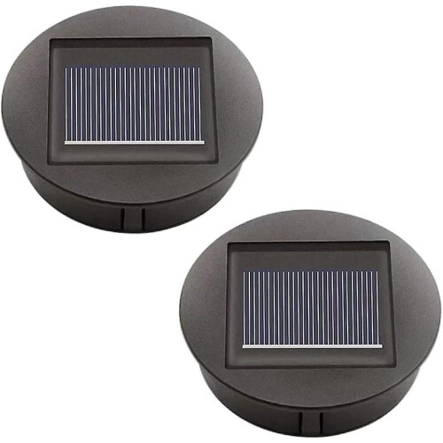 Solar Lights Replacement Top With Led Bulbs Solar Panel Lantern Lid Lights Replacement Top Light Bulb