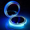 Car Led Coaster 7 Color Luminous Rgb Light Mat With Light Sensor Vibration Sensor Practical Energy Saving 2
