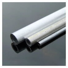 5pcs Aluminum Shaft Round Tube Hollow Circular Metal Pipe 2/3/4/5mm Diameter 100mm/200mm Length for Model Building 5x3mm 10cm