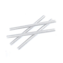 Aluminium Threaded Rod M5 M6 M8 M10 M12 M14 M16 Full Thread Length 40mm to 200mm M6x100 (5 Pieces)