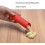 2 stücke Knoblauch Schäler Rohr, knoblauch Roller Schäler Küche Gadgets 5