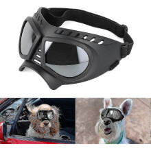 Hondenbril Oogbescherming Hondenzonnebril Anti-uv-bril Winddicht Puppybril met verstelbare flexibele