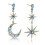 Celestial Drop Earrings Alloy Mst Earrings Vinta Stud Earrings 1