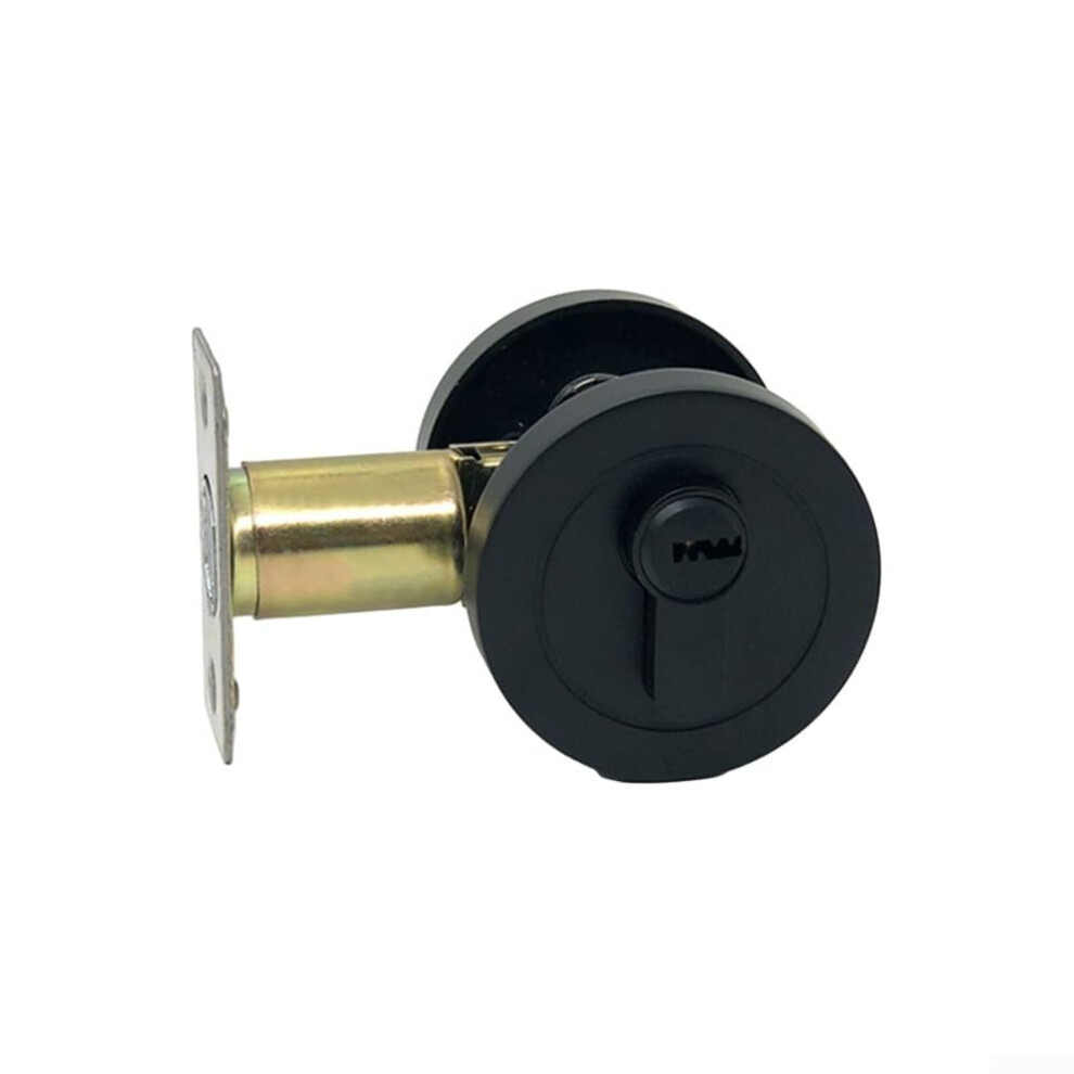 One-Sided Door Lock with Invisible Design for Enhanced Home Security, Matte Black Finish, Durable and Stylish-image-OPC-PK5BSXF-NEW