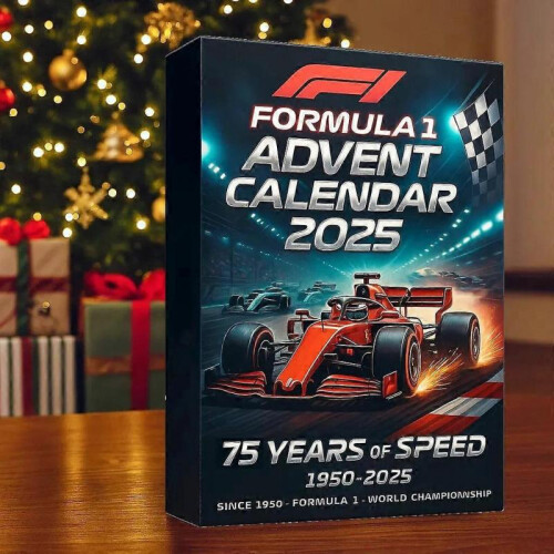 2025 Formula 1 Advent Calendar Blind Box 1