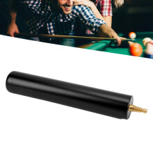 Aluminiumlegierung Billardqueue Extender 6 Zoll Schwarz für Snooker