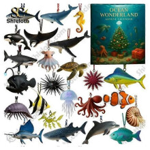 Deep Sea Treasure Advent Countdown Blind Box Christmas Tree Decoration Acrylic Pendant