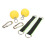 Kletterzug-Griffball-Set mit Webbing-Buckle, 72 mm 12
