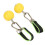 Kletterzug-Griffball-Set mit Webbing-Buckle, 72 mm 9
