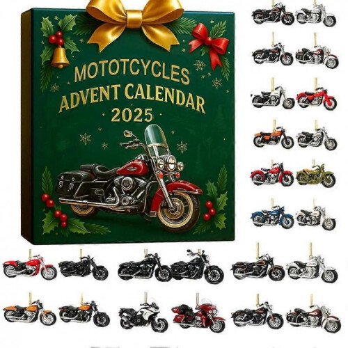MOTOTCYCLES ADVENT CALENDAR Motorcycle Advent Calendar Blind Box 2