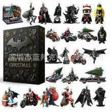 Unwrap the Dark Knight Batman themed Christmas advent calendar box