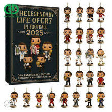 Cristiano Ronaldo Advent Holiday Blind Box Christmas Tree Decoration Acrylic Pendant