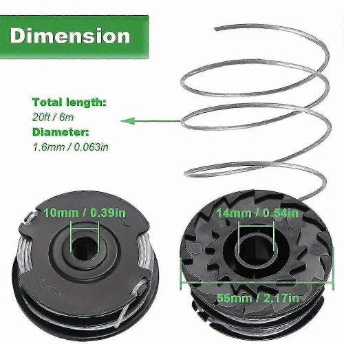 Bosch ART 24/27/30/30-36 LI Grass Trimmer Replacement Spool Set, 4-Pack 1