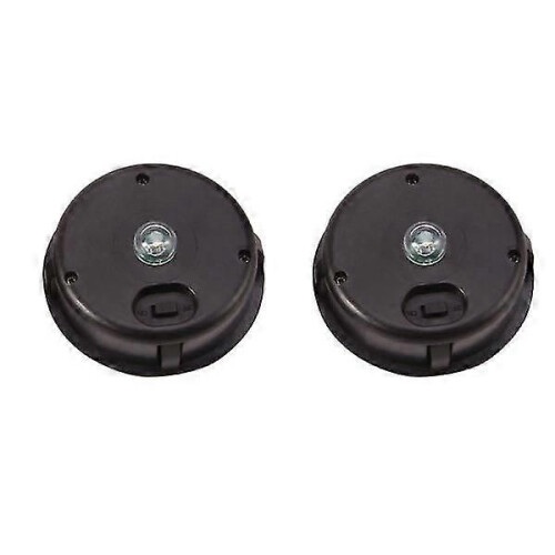 6-pack Smart Garden Solar Powered Replacement Round LED Light Boxes Solar Battery Box 1
