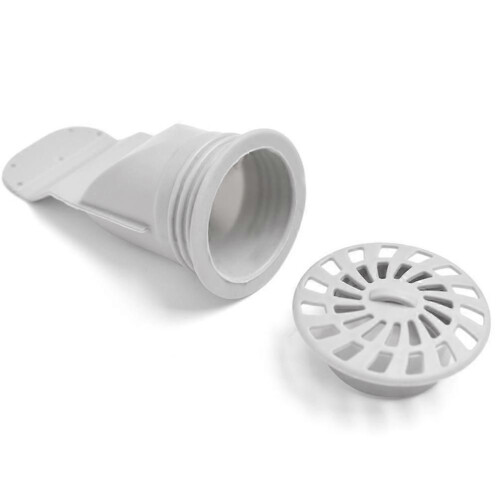 Special Shape Floor Drain For Sewer Floor Light Grey Prevent Falling Off 1Pcs