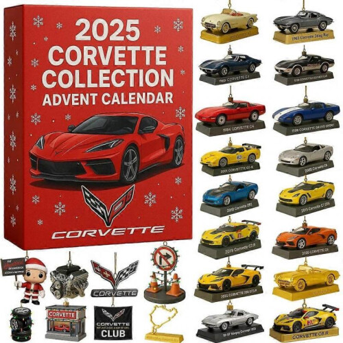 Car Collect Advent Calendar 2025 Corvette