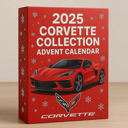 Car Collect Advent Calendar 2025 Corvette 1
