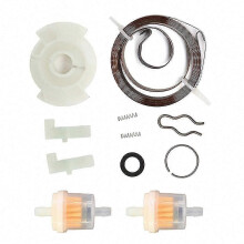 Reparatursatz für 593959 450E 575E Motor 125cc Rasenmäher Rasentrimmer Kraftstofffilter Werkzeugteile