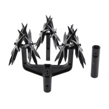 Cultivador rotatorio, herramienta de jardinería, motocultor manual, motocultor inalámbrico compatible