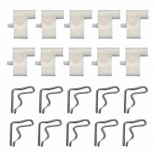 Rücklaufstarter-Klinkensatz für Trennsägen, 10er-Pack Ersatzteile für Beton- und Steinsägen