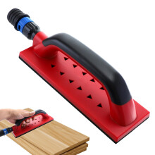 Multifunctional Detail Sander Hand Grinder Tool with Dust Extraction, Portable Hand Sanding Block for Polishing and Grinding