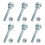 Snow Blower Shear Pins Replacement compatible 580790401 compatible 2 Stage Snow Blowers 2