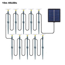 10m 40 LEDs Daisy Form Solar Outdoor Garten Stake Lichter Wasserdichte Ambiente Lampe für Terrasse Villa