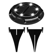 Bodeneinbauleuchten Solarbetriebene Rasenlampe für die Garten- und Landschaftsdekoration im Freien 12.00X11.00X11.00CM