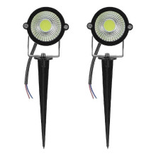 6Pcs LED Dekorative Garten Licht für Hof Outdoor Schwarz in-Boden Lampen