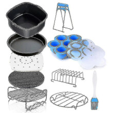 Accessoires pour friteuses Ă air compatibles avec les friteuses Ă air Philips, Cosori et Deluxe Deep