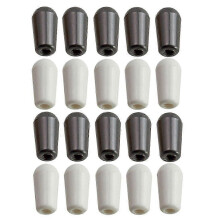 Convient pour 20 capuchons d'interrupteur à bascule à 3 voies de guitare, boutons, 4 mm, accessoires
