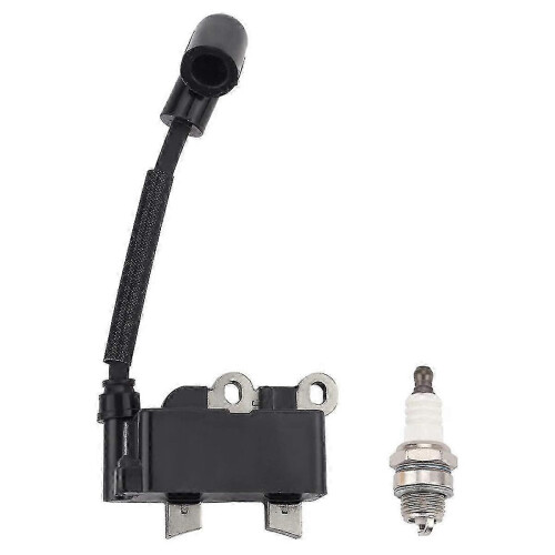25Cc 25.4Cc String Trimmer Ignition Coil with Spark Plug Compatible with RY251PH RY252CS RY253SS RY254BC