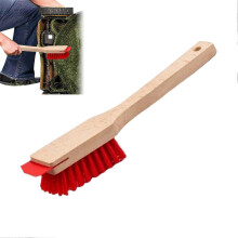 Rasenmäher-Schaberwerkzeug, Rasenmäher-Pflegebürste, multifunktionaler ergonomischer Mähdeckschaber